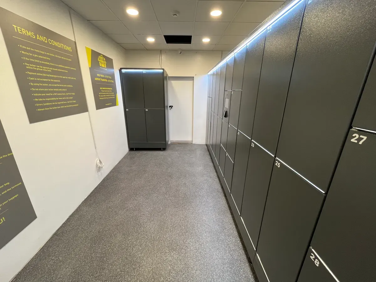 Koffer Lockers Kazinczy Street