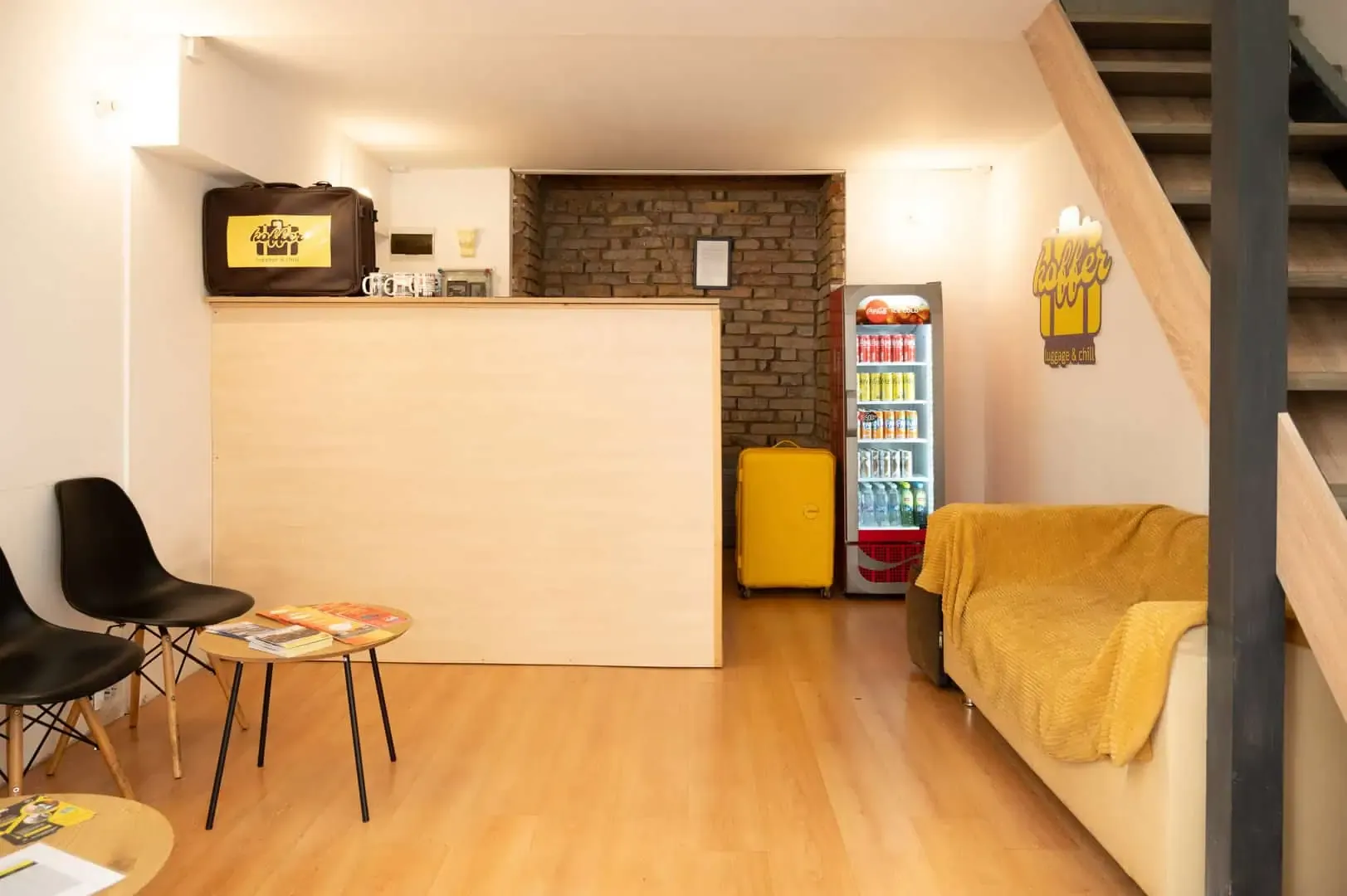 Koffer Luggage Storage interior